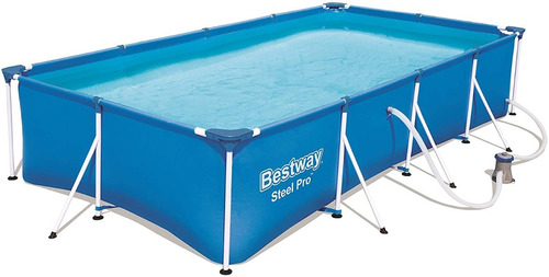 Alberca Rectangular Desarmable 7,140litros Bestway Steel Pro