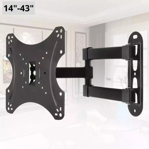 Imagen 6 de 6 de Base Para Tv Led 3d Gira Articulada 26 Hasta 43 Pulgadas