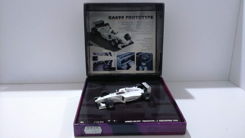 1/43 Minichamps Honda Ra099 Prototipo Verstappen F1 1999 Blanco (Usado)