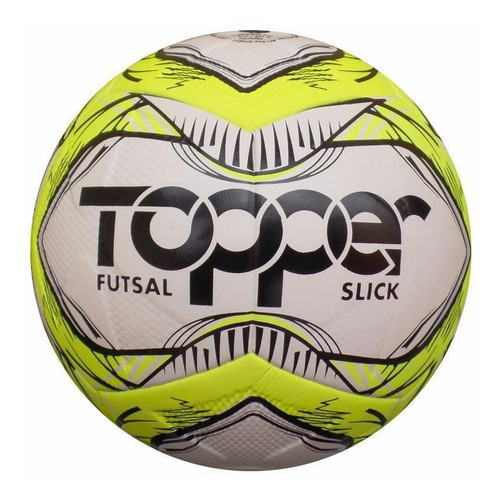 Bola Futebol Futsal Topper Slick Oficial + Inflador