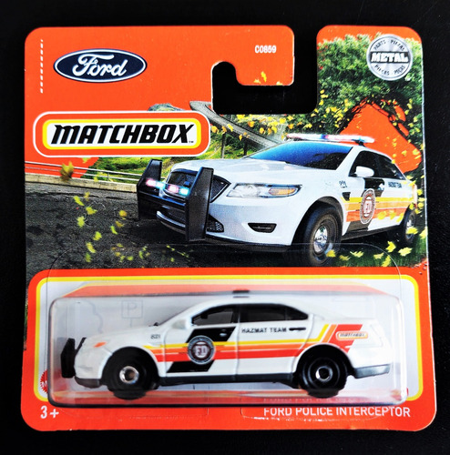 Hot Wheels - Matchbox Ford Police Interceptor Auto Colección