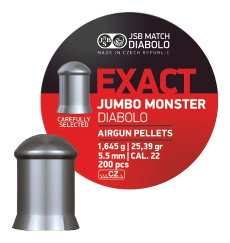 Balines Jsb Exact Jumbo Monster X200 5.5 - Aire Hay Crosman