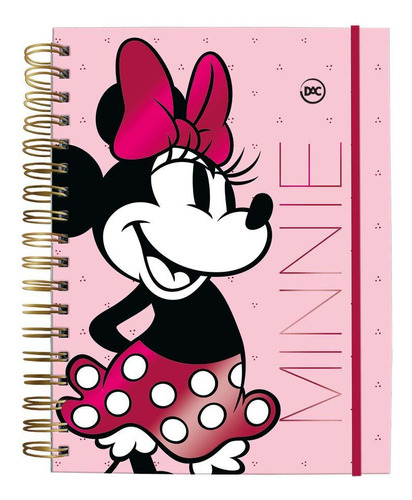 Caderno Smart Minnie Mouse Disney Folha Tira E Põe Escolar