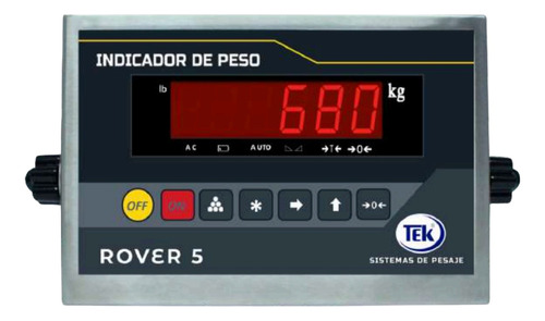 Indicador Solo Peso Rover 5 En Acero Inox Con Puerto Rs-232