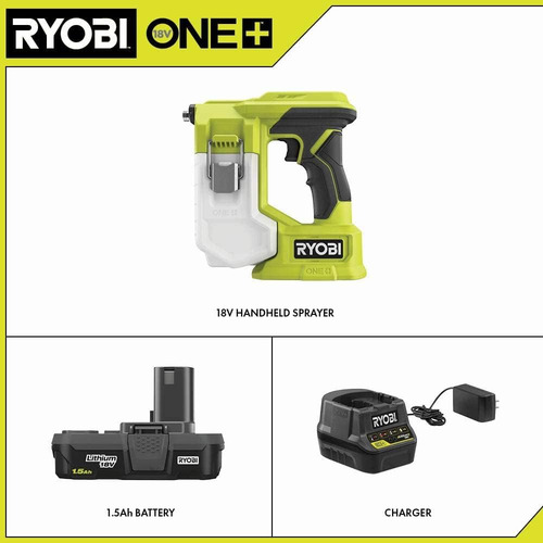 Kit Pulverizador De Mano Inalámbrico De 18v (1) Baterã...