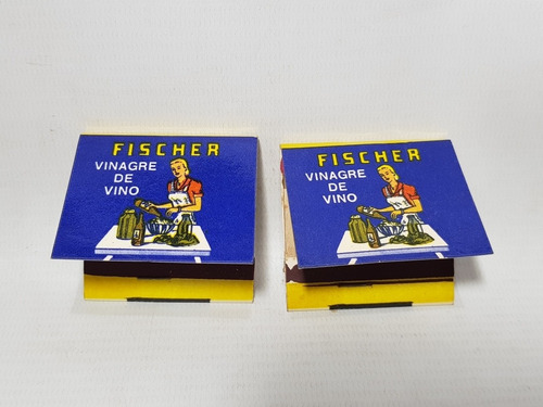 Imagen 5 de 9 de Antiguas Cajas Fósforos Fernet Branca, Cinzano Etc Mag 57561