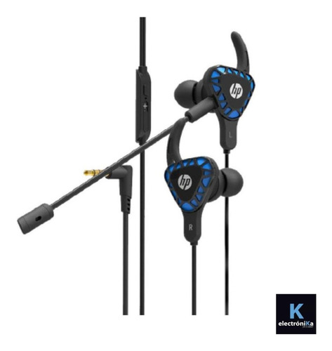 Imagen 1 de 3 de Audifono Gamer Hp H150 negro