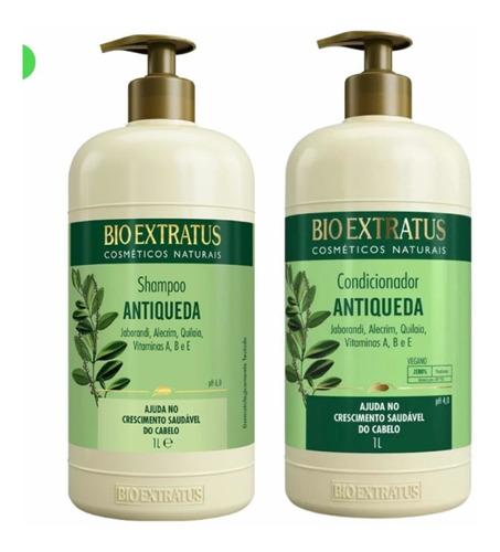 Acondicionador Y Shampoo Anti-caída Capilar Bioextratus 1l