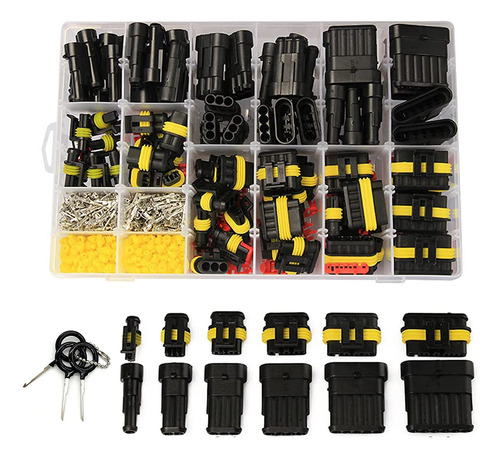 708pcs 43 Kits Terminales De Conector Eléctrico Automo...