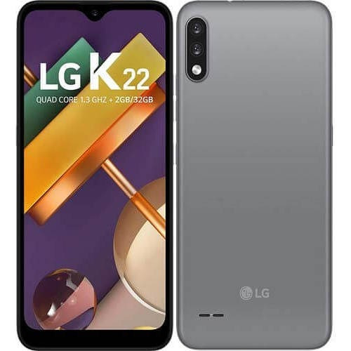 Smartphone LG K22+ - Titânio - 64gb - Ram 3gb - 4g - 6.2 