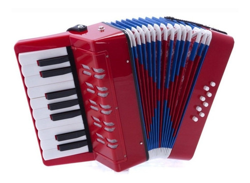 Acordeon Infantil Memphis Roja