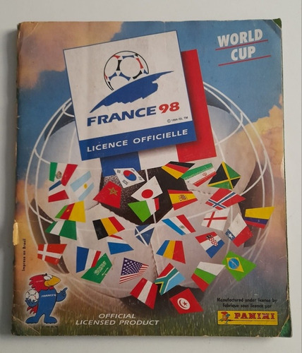 A# Album De Figuritas Mundial Francia 1998 Panini