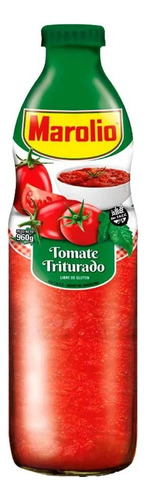 Pure De Tomate Marolio Triturado 960 Gr Sin Tacc