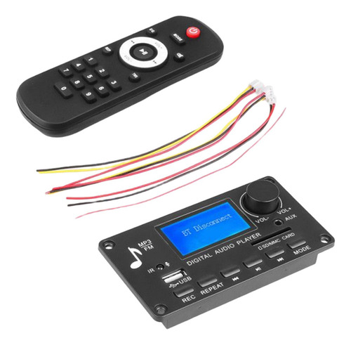 * Módulo De Audio Usb Tf Usb Fm Car Radio 12v Player