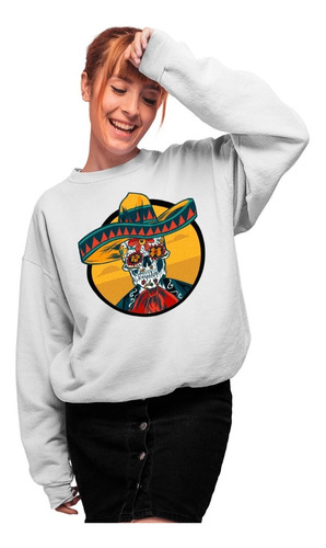 Sudadera Día De Muertos - Unisex - México - Catrin Calavera