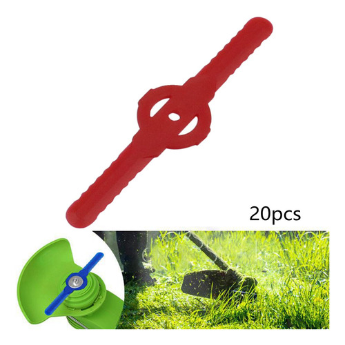3 X 3x20pcs Brusher Cutter For Electric Cordless Mower 3 Pcs
