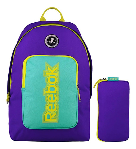 Backpack Reebok Z94328 Textil Morado Color Púrpura