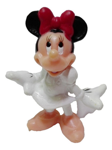 Figura Llavero Mickey Mouse Minnie Vestido 6cm Disney