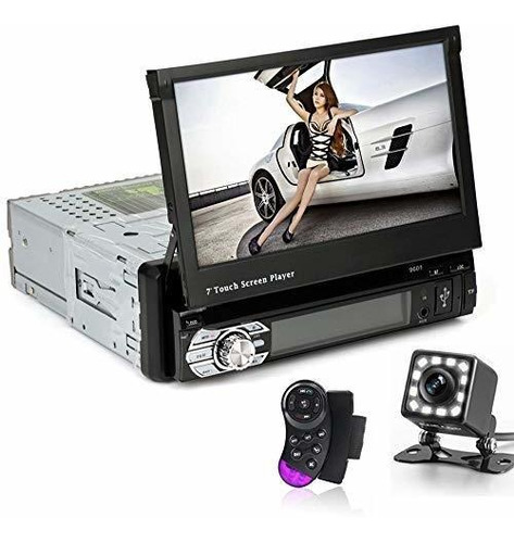 Camara De Reversa Vehicul Astsh 7 Pulgadas Single Din Car St