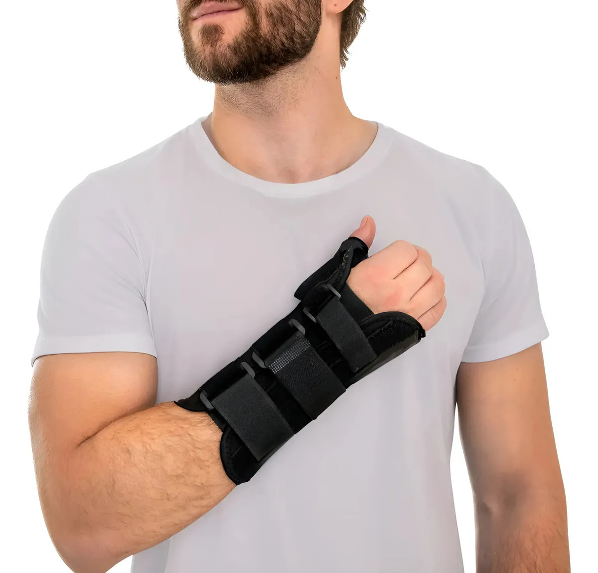 Medway | Férula De Muñeca Con Pulgar En Abducción Universal Color Negro Talla Lado Izquierdo
