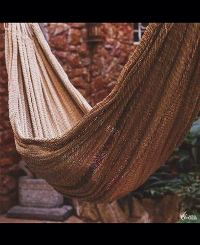 Rede De Dormir Tradicional De Fibra Natural De Buriti/ Tucum