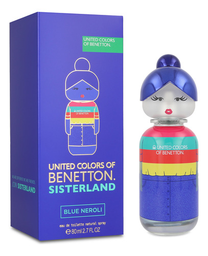 Benetton Sisterland Blue Neroli 80ml Edt Spray