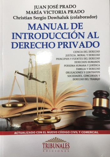 Manual De Introducción Al Derecho Privado Prado