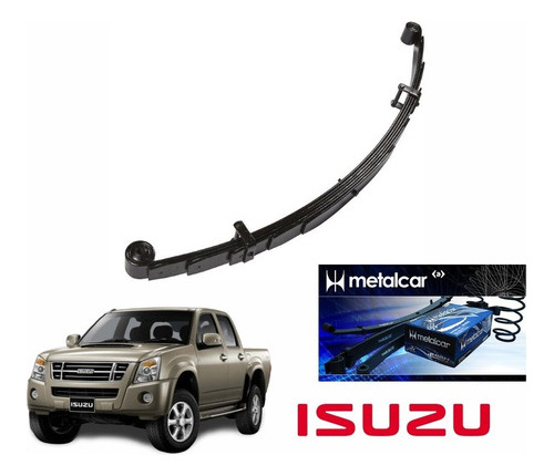 Resorte Ballesta Tras Chevrolet Luv Dmax 3.5 05-13