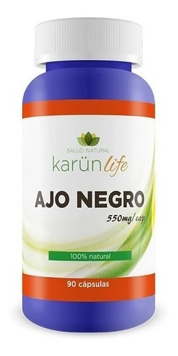 Ajo Negro 550mg. | Aminoácidos Esenciales | 90 Caps. 