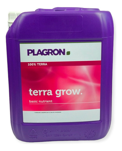 Fertlizante Plagron Terra Grow 5 Litros