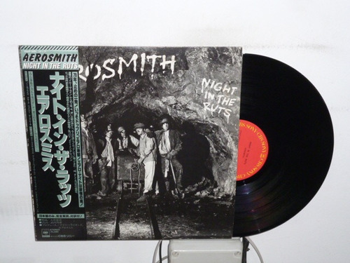 Aerosmith Night In The Ruts Vinilo Japonés Con Obi
