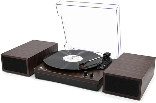 Tocadiscos De Vinilo Lp&no1,bluetooth Con Altavoces Externos