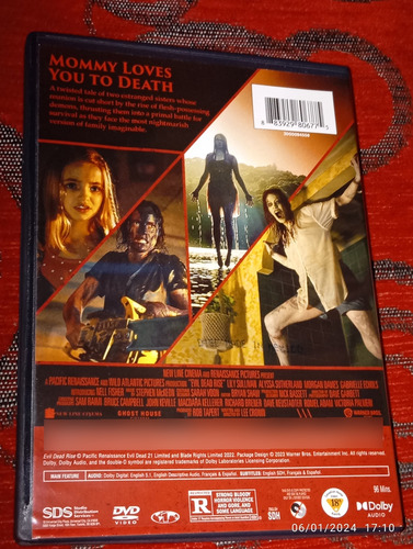 Evil Dead Rise Dvd Importado (Usado)