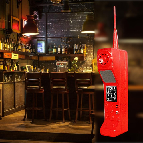 2 Piezas De Teléfonos Móviles Retro Modelos De Decoración
