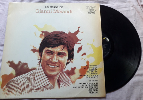 Disco Vinilo Lo Mejor De Gianni Morandi.