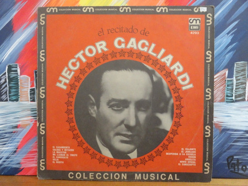 Vinilo Lp Disco El Recitado De Hector Gagliardi - Olivos Zwt