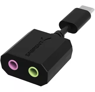 Adaptador Áudio Mic Pc Cel Notebook P2 P/usb Type-c