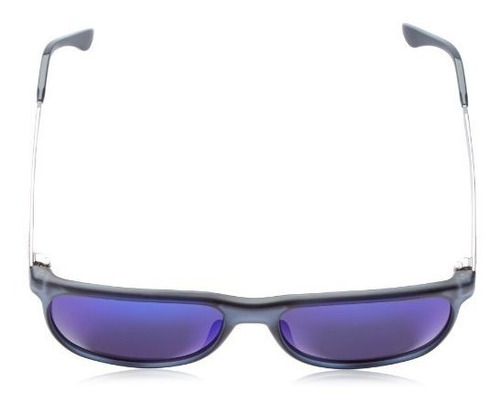 Gafas De Sol Wayfarer Carrera Ca6011s, Azul Transparente, 57