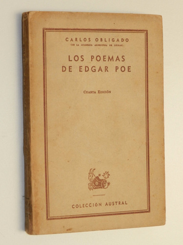 Los Poemas De Edgar Allan Poe - Carlos Obligado