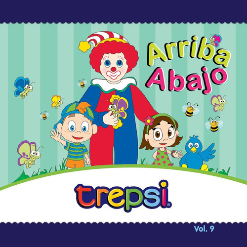 Cd Vol 9 Trepsi Musica Infantil Niños Arriba Y Abajo