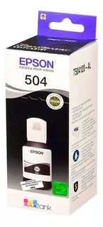 Tinta Epson T504 Negro L4150/l4160/l4260/l6161/l6171