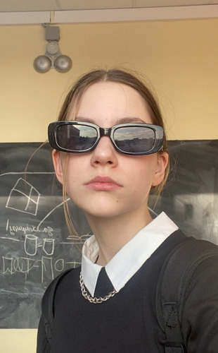 Imagen 5 de 9 de Gafas De Sol Vintage Rectangulares Estilo Retro De Diseñador