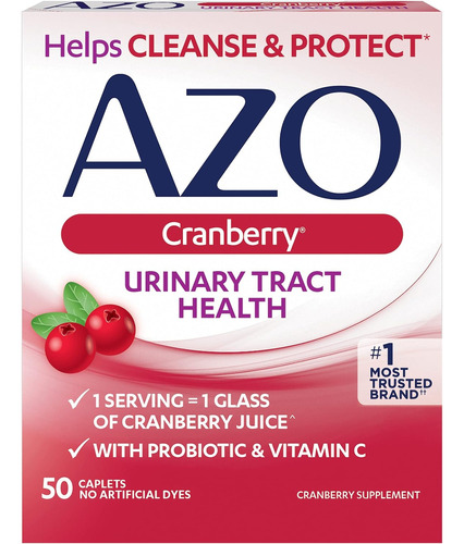 Suplemento Para La Salud Del Tracto Urinario Azo Cranberry,