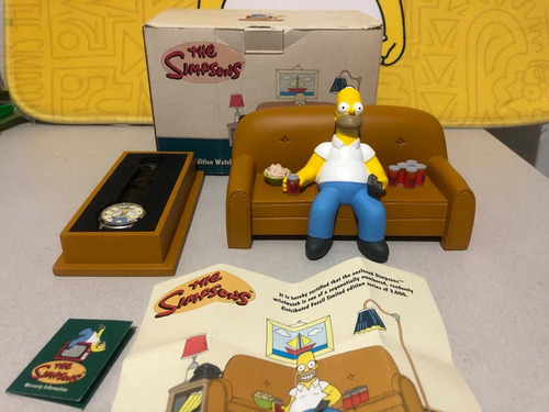 Reloj Marca Fossil De Los Simpson Con Certificado 