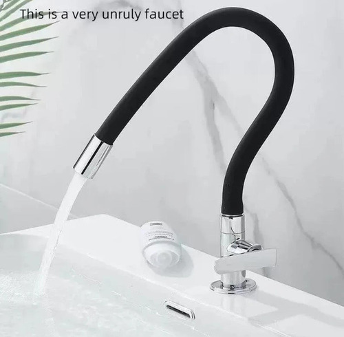 Grifo De Cocina Gourmet Para Encimera, Fregadero Flexible, 1