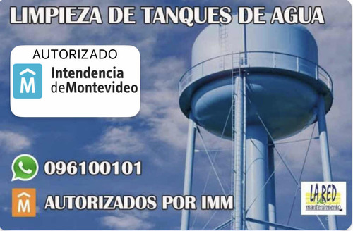 Limpieza De Tanques De Agua Autorizado Intendencia