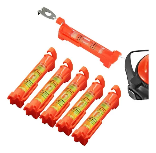 Nivel Burbuja Mini Cuerda Línea Colgante 75x12mm Herramienta