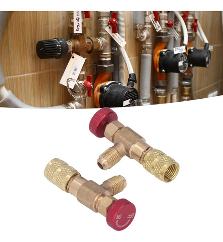 Adaptador De Válvula De Carga Refrigerante De Control De Ref