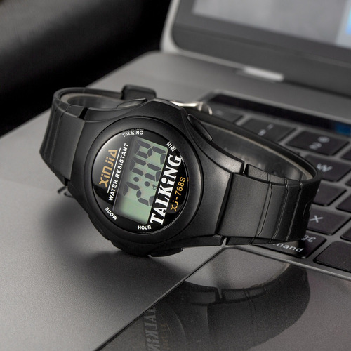 A Reloj Parlante Deportes En Español Para Ciegos, Niños