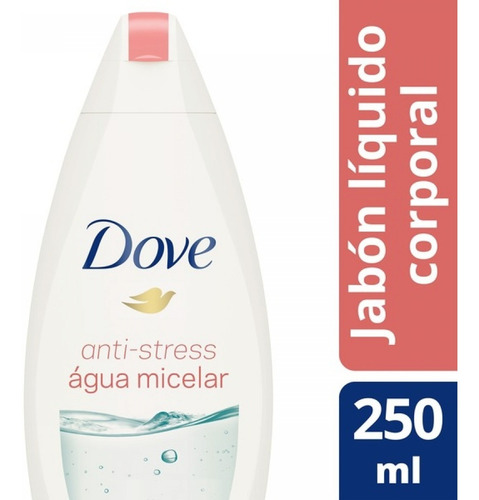 Imagen 1 de 8 de Jabon Liquido Dove Micelar 250 Ml